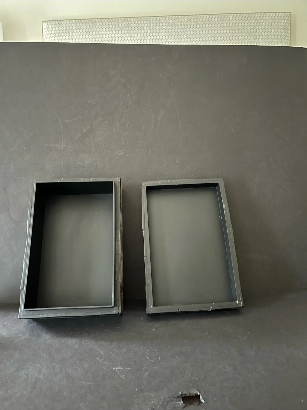 Faux horn decorative box